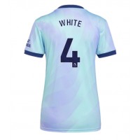 Arsenal Ben White #4 Fußballbekleidung 3rd trikot Damen 2024-25 Kurzarm